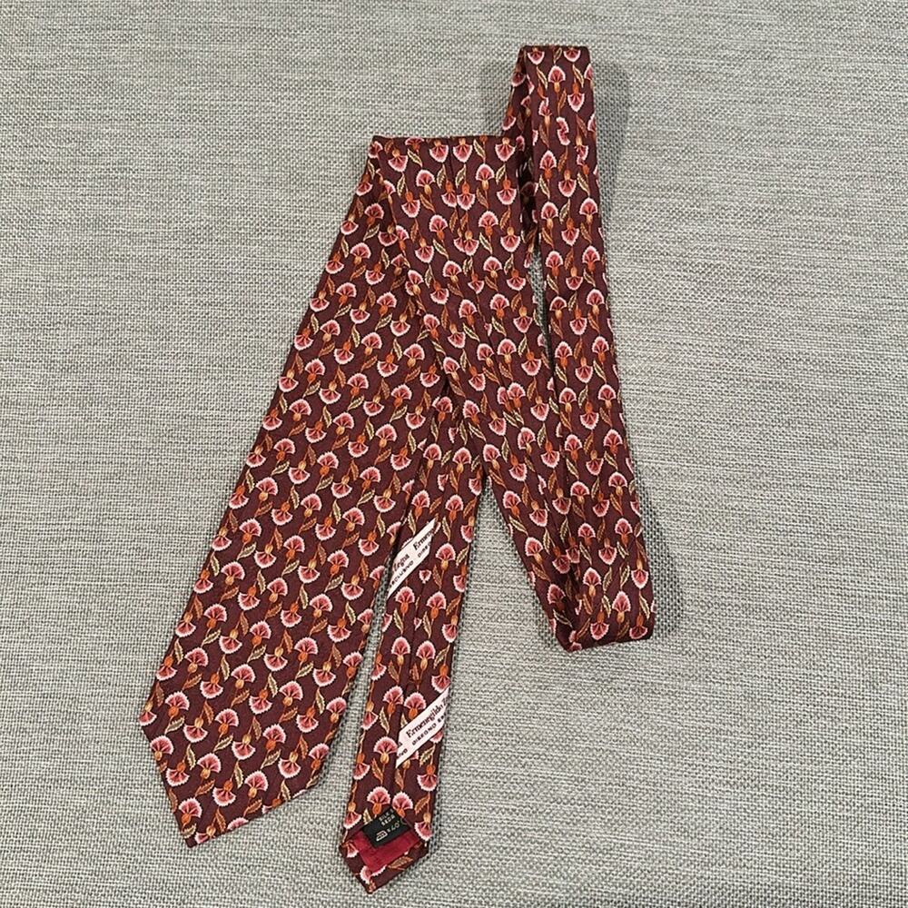 Ermenegildo Zegna men’s silk neck tie